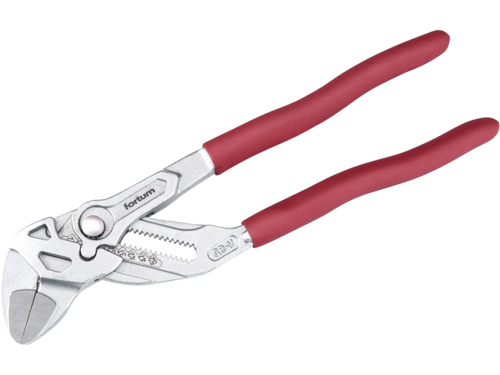 4770212 FORTUM Kleště SIKO s rovnými hladkými čelistmi, 260mm, CrV