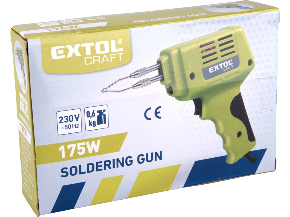 9922 EXTOL Pistole pájecí transformátorová, 175W