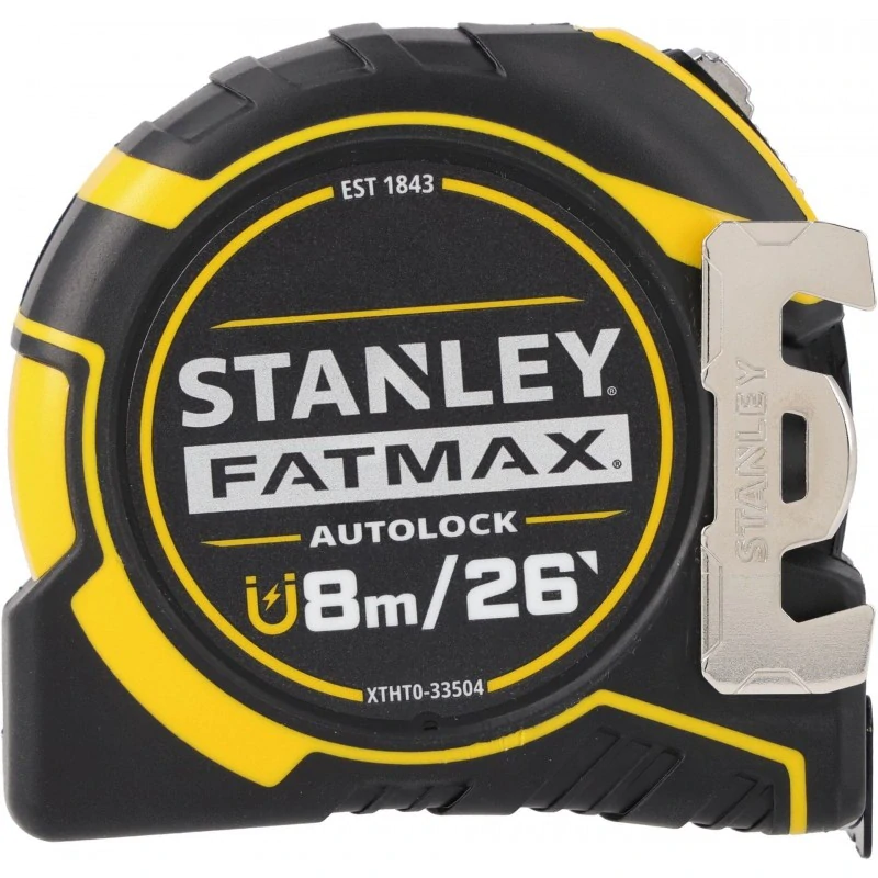XTHT0-33504 STANLEY FATMAX svinovací metr 8M AUTOLOCK se šířkou pásku32MM