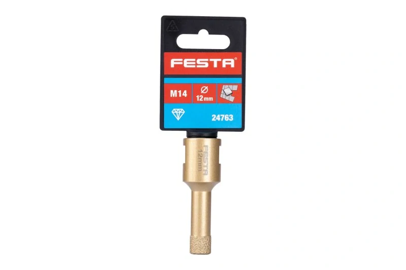 24763 FESTA Korunka vykružovací diamantová 12mm M14