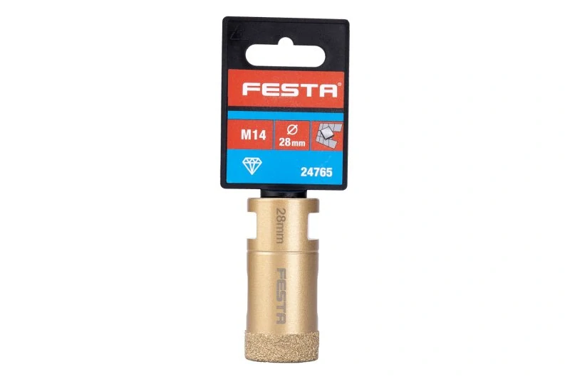24765 FESTA Korunka vykružovací diamantová 28mm M14