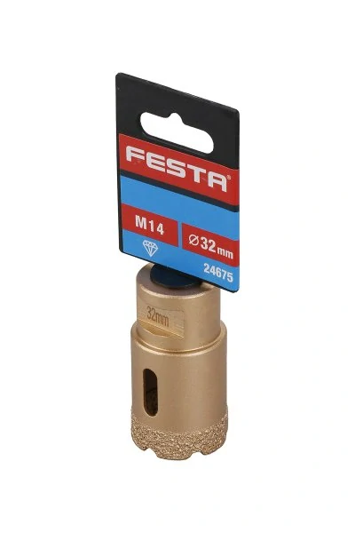 24675 FESTA Korunka vykružovací diamantová 32mm M14