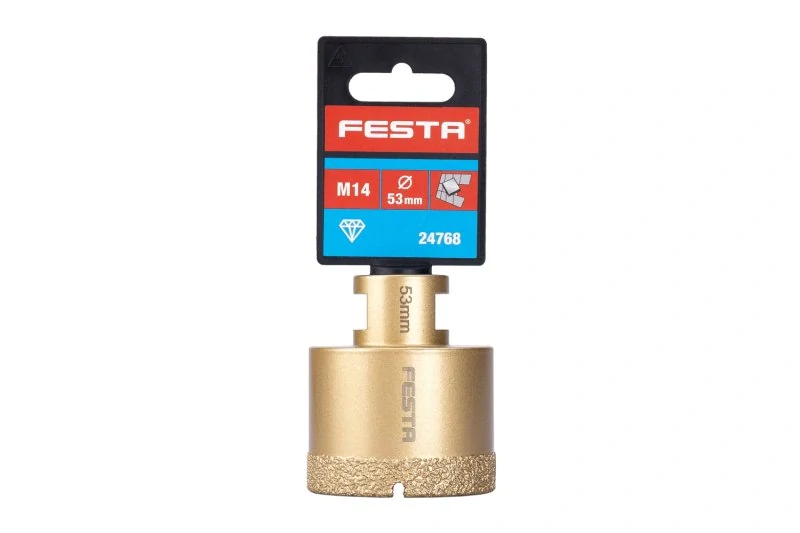 24768 FESTA Korunka vykružovací diamantová 53mm M14