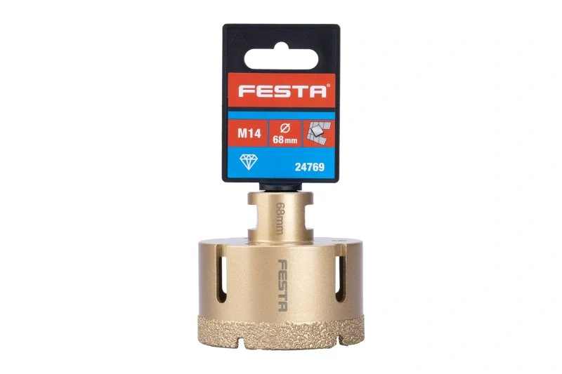 24769 FESTA Korunka vykružovací diamantová 68mm M14