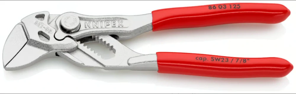 8603125 Knipex Kleště siko ploché 125 mm