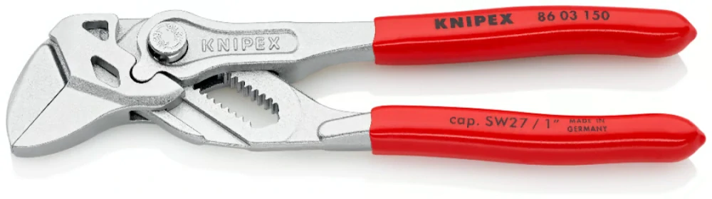 8603150 Knipex Kleště siko ploché 150 mm