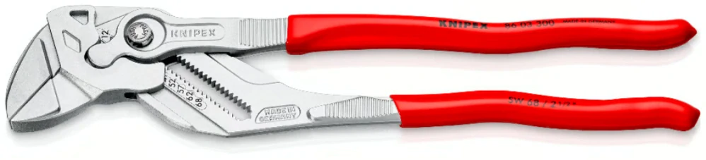 8603300 Knipex Kleště siko ploché 300 mm