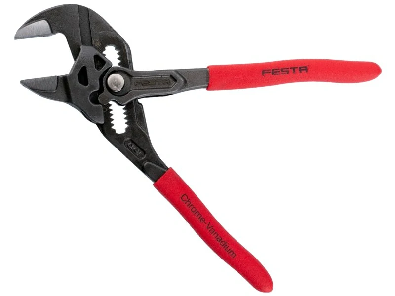 16500 Kleště SIKO FESTA CrV 180mm s rovnými čelistmi 0-40mm