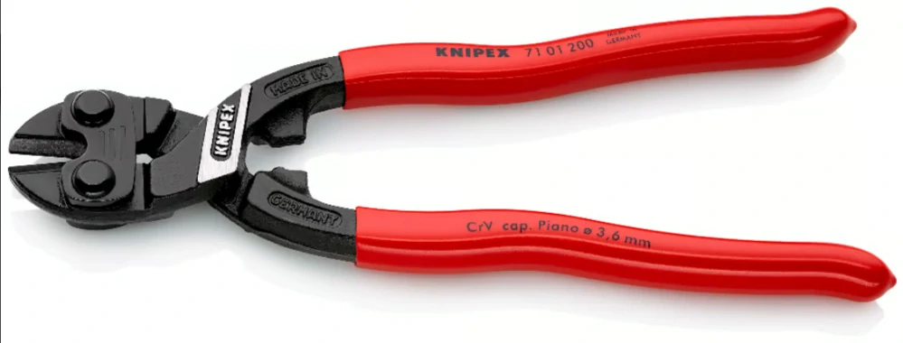 7101200 Knipex CoBolt® kompaktní pákové kleště 200 mm