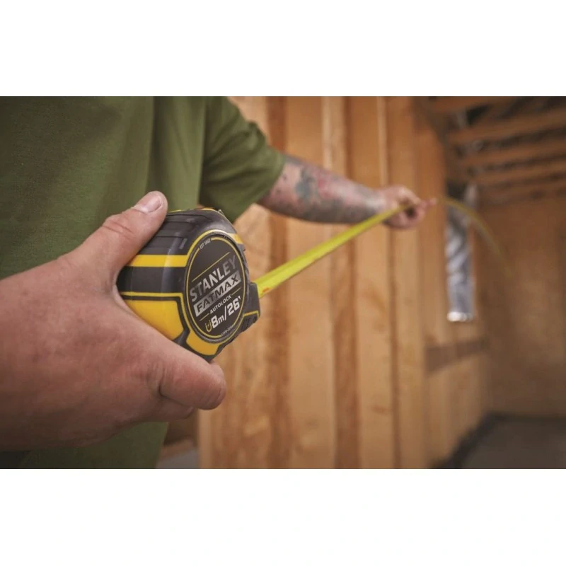 XTHT0-33504 STANLEY FATMAX svinovací metr 8M AUTOLOCK se šířkou pásku32MM