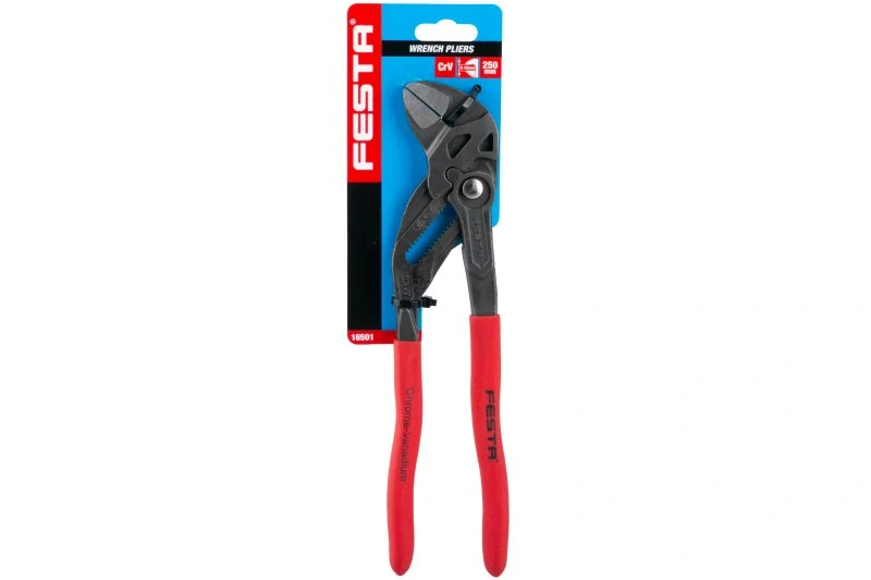 Kleště SIKO FESTA CrV 250mm s rovnými čelistmi 0-52mm 16501