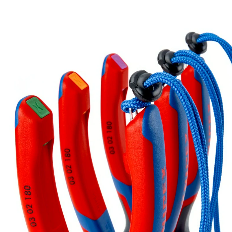 9512225 Knipex StepCut® XL kabelové nůžky s krokovým řezem 225 mm