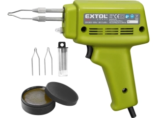 9921 EXTOL Pistole pájecí transformátorová, 100W