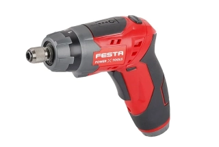28008 FESTA Šroubovák AKU 1/4" 3.6V 1.5Ah set nabíječka, příslušenství