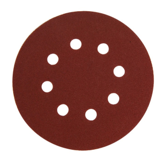 8803564 EXTOL papíry brusné výsek, suchý zip, bal. 10ks, 125mm, P100