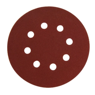8803564 EXTOL papíry brusné výsek, suchý zip, bal. 10ks, 125mm, P100