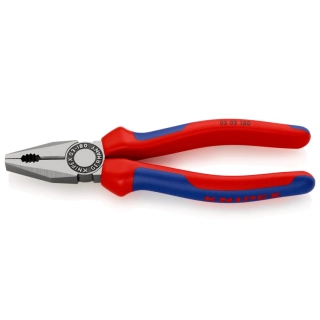 0302180s Knipex Kleště kombinované 180 mm