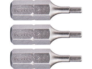 hrot imbus sada 3ks, H 2x25mm, S2 FORTUM 4741502