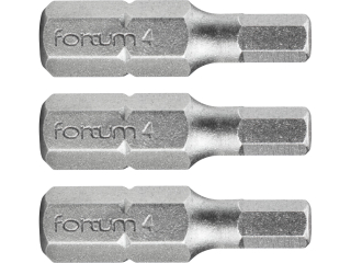 hrot imbus sada 3ks, H 4x25mm, S2 FORTUM 4741505
