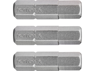 hrot imbus sada 3ks, H 6x25mm, S2 FORTUM 4741508