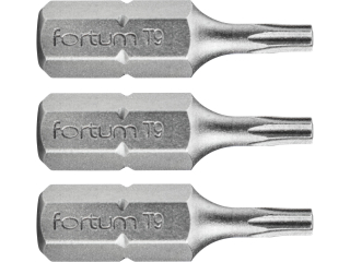 hrot TORX, sada 3ks, T 9x25mm, S2  FORTUM 4741409