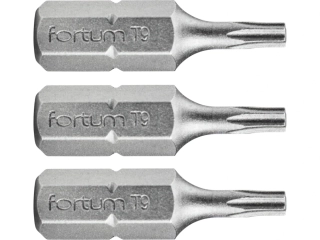 hrot TORX, sada 3ks, T 9x25mm, S2 FORTUM 4741409