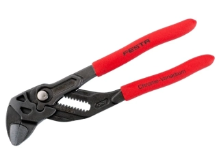 16500 Kleště SIKO FESTA CrV 180mm s rovnými čelistmi 0-40mm